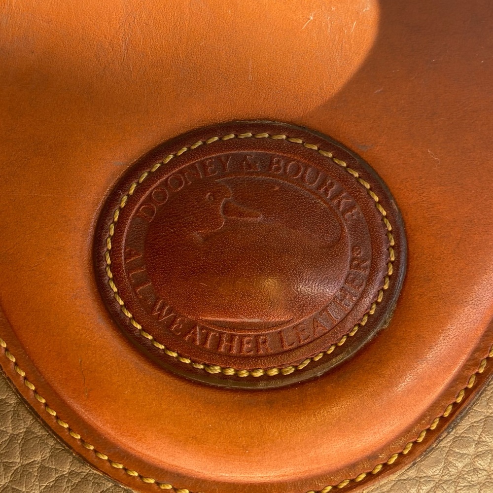 Dooney & Bourke Tan and Brown Tote Bag - Picture 5 of 8